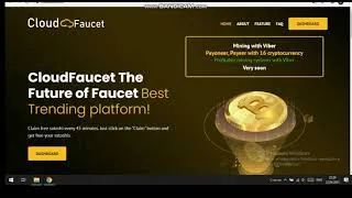 Thumbnail: https://cloudfaucet.io mining