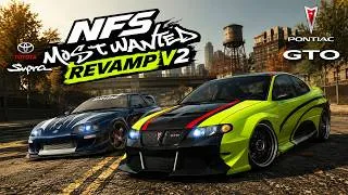 Thumbnail: Pontiac GTO vs Toyota Supra! | NFS Most Wanted Revamp V2