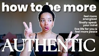 Thumbnail: how to stop faking it and start living as you -  a conversation on how to be more authentic