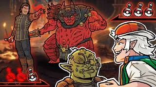Thumbnail: Baldur's Gate 3 but we POKEBATTLE After 2 Hours Rematch | Act 2