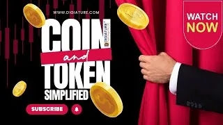 Thumbnail: Crypto Token क्या है? | Coin vs Token Explained in Hindi | Types of Crypto Tokens 🔥