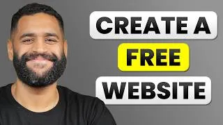 Thumbnail: How to Create a Website for FREE (No Coding!)