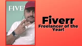 Thumbnail: Fiverr freelancer of the year