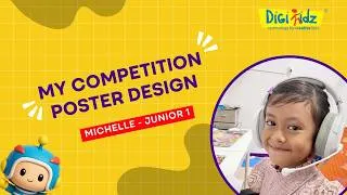Thumbnail: 🚀 Michelle Transforms Canvas Layouts into a Competition Poster | DIGIKIDZ
