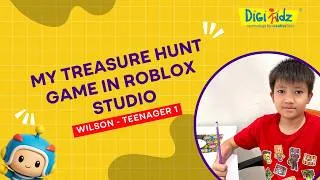 Thumbnail: 🚀 Wilson Codes an Action Treasure Hunt Game in Roblox Studio! | DIGIKIDZ