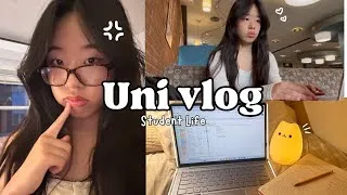 Thumbnail: Uni vlog: productive days, study vlog, campus food, student life, Binghamton University