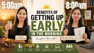 Thumbnail: Here's Why YOU Should Get up Earlier! | Bandana Roy