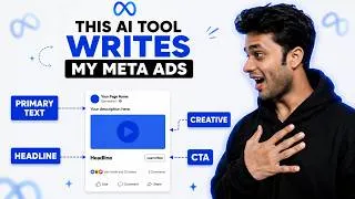 Thumbnail: Don't Know What To Write in your Meta Ad Copy? This AI Knows (FREE)