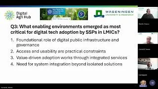 Thumbnail: Webinar: The Digital Agriculture Ecosystem for Small-Scale Producers in LMICs. Looking back 5 years