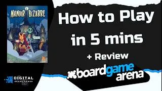 Thumbnail: What’s New to BGA: Manoir Bizarre - How to play on BGA