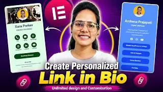 Thumbnail: How to Create a Custom Link-in-Bio Page with Elementor Pro