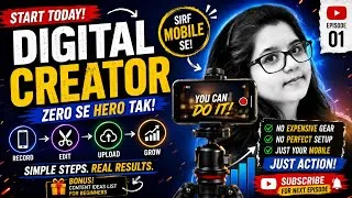 Thumbnail: Simple Video Editing for Beginners. Episode 1. Start Your Digital Creator Journey with Your Mobile