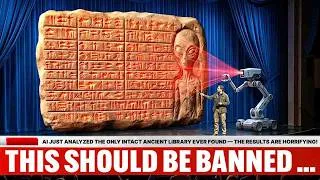 Thumbnail: AI Just Analyzed the Only Intact Ancient Library Ever Found — The Results Are Horrifying!