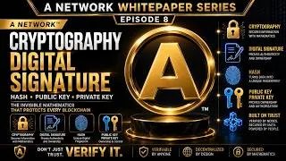 Thumbnail: A Network | Cryptography | Digital Signature | Hash | #ANetwork #ANet #wANet