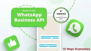 Thumbnail: Problem in Sending Bulk Meassages to Your Clients? Get Best WhatsApp API #whatsappapi #api #ads