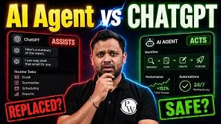 Thumbnail: AI Agents vs ChatGPT: Which Marketing Jobs Will AI Replace?