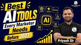 Thumbnail: Best AI Tools Every Digital Marketer Should Learn Before 2027
