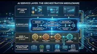 Thumbnail: The AI Service Layer  The Essential Architecture for Enterprise Scale