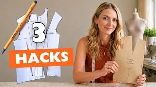 Thumbnail: 3 Pattern Drafting Hacks That Make Handmade Clothes Look Expensive