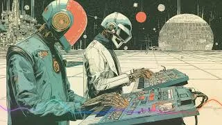 Thumbnail: Daft Punk Galaxy Paradise🪩🤖 | Chill Disco, Funk, Chillout Playlist