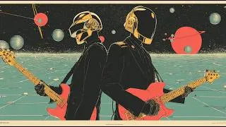 Thumbnail: Digital Punk Cosmic Scene🪩🤖 | Chill Disco, Funk, Chillout Playlist