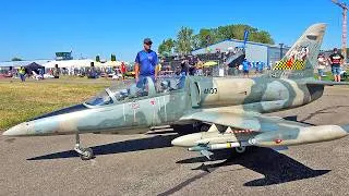 Thumbnail: XXXL 70KG L-39 RC TURBINE SCALE JET MODEL FLIGHT DEMONSTRATION