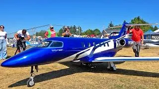 Thumbnail: 86KG! WORLDS LARGEST PILATUS PC-24 RC MODEL PLANE FLIGHT DEMONSTRATION