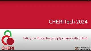 Thumbnail: CHERITech2024 Talk 4.2 CHERIoT