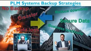 Thumbnail: Disaster-Proof Your PLM System: Essential Backup Strategies for Peace of Mind!