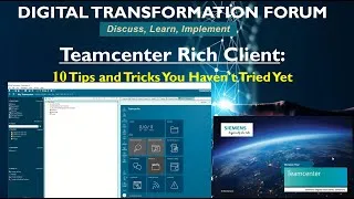 Thumbnail: Siemens PLM Teamcenter Rich Client (RAC) Hacks | 10 Tips and Tricks You Haven't Tried Yet!