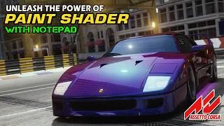 Thumbnail: The Basics of Custom Paints in Assetto Corsa