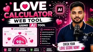 Thumbnail: EARN MONEY ONLINE THROUGH LOVE CALCULATOR WEB TOOL WEBSITE || HOW TO CREATE LOVE CALCULATOR TOOL
