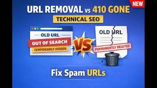Thumbnail: URL Removal Tool vs 410 Redirect | How to Remove URL Permanently and Temporary from Google Search