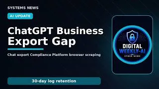Thumbnail: ChatGPT Business export gap — a third‑party tool and what operators should know