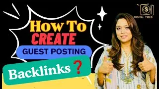 Thumbnail: How to Create Guest Posting Backlinks?🚀📈🔥#GuestPosting #Backlinks #SEO #LinkBuilding