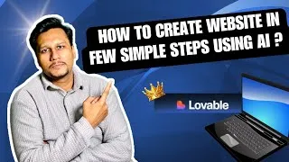 Thumbnail: How to create website in few simple steps using AI | No coding required