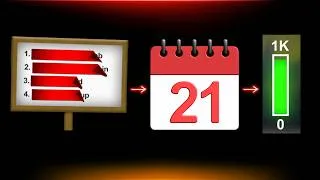 Thumbnail: What Got Me to 1,000 Subscribers in JUST 21 Days