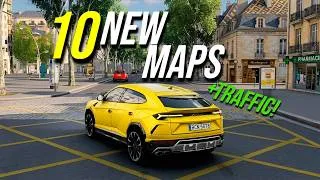 Thumbnail: TOP 10 New TRAFFIC MAPS for ASSETTO CORSA (2026) + Install Guide!