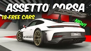 Thumbnail: NEW 18 FREE CARS | Assetto Corsa Mods (2026)