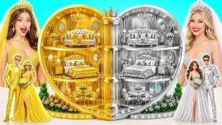 Thumbnail: Gold Vs Silver Couples House Challenge | DIY Project by DiLi House