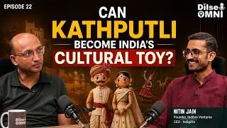 Thumbnail: Can Rajasthan’s Kathputli Become India’s Next Global Cultural IP?  Nitin Jain | Episode 22