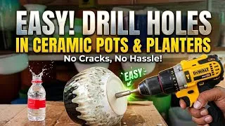 Thumbnail: How to Drill Holes in Ceramic Pots Easily (Step-by-Step)
