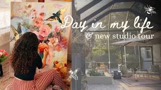 Thumbnail: Day in the life of an artist mom | New studio tour