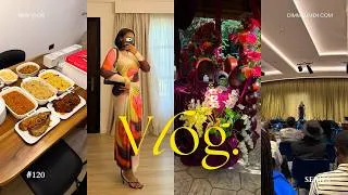 Thumbnail: VLOG: I DIDN'T SEE THIS COMING, HOSTING FRIENDS, BAKING, STAGE PLAY, EVENT + PR UNBOXING, etc