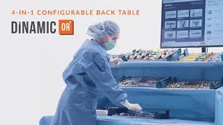 Thumbnail: 4-in-1 Configurable Back Table by DinamicOR | Optimizing Your OR
