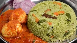Thumbnail: Lunchbox Recipe/ Mint Pulao & Egg Kurma/ Best Lunch Combo