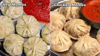 Thumbnail: Veg Momos & Chicken Momos/ Momos Recipes