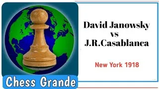 Thumbnail: David Janowsky vs Jose Raul Capablanca • New York 1918