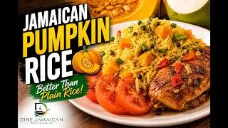 Thumbnail: Jamaican Pumpkin Rice Recipe | Easy Coconut Pumpkin Rice That's Better Than Plain Rice! 🎃🥥
