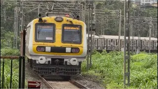 Thumbnail: Non-Stop Mumbai Local Trains | Harbour Line Action at Nerul to Panvel